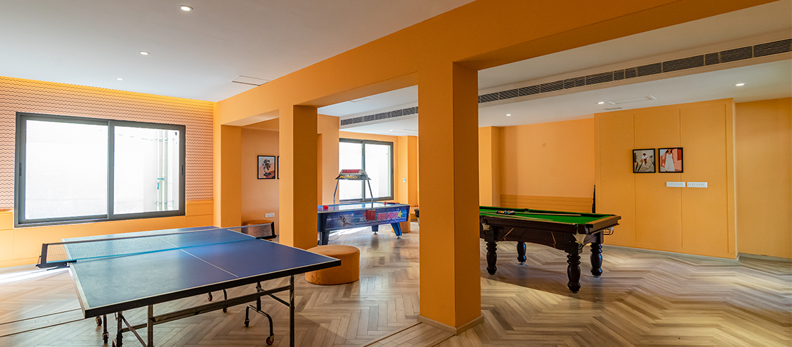 Games Room in Mahima Shubh Nilay clubhouse